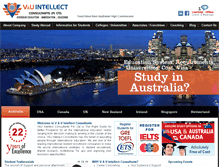 Tablet Screenshot of intellectconsultants.com
